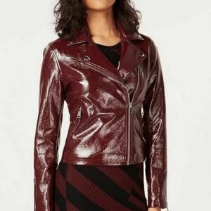 NWOT Bagatelle Heritage faux leather motorcycle jacket size medium